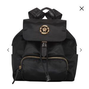 Versace Black Backpack
